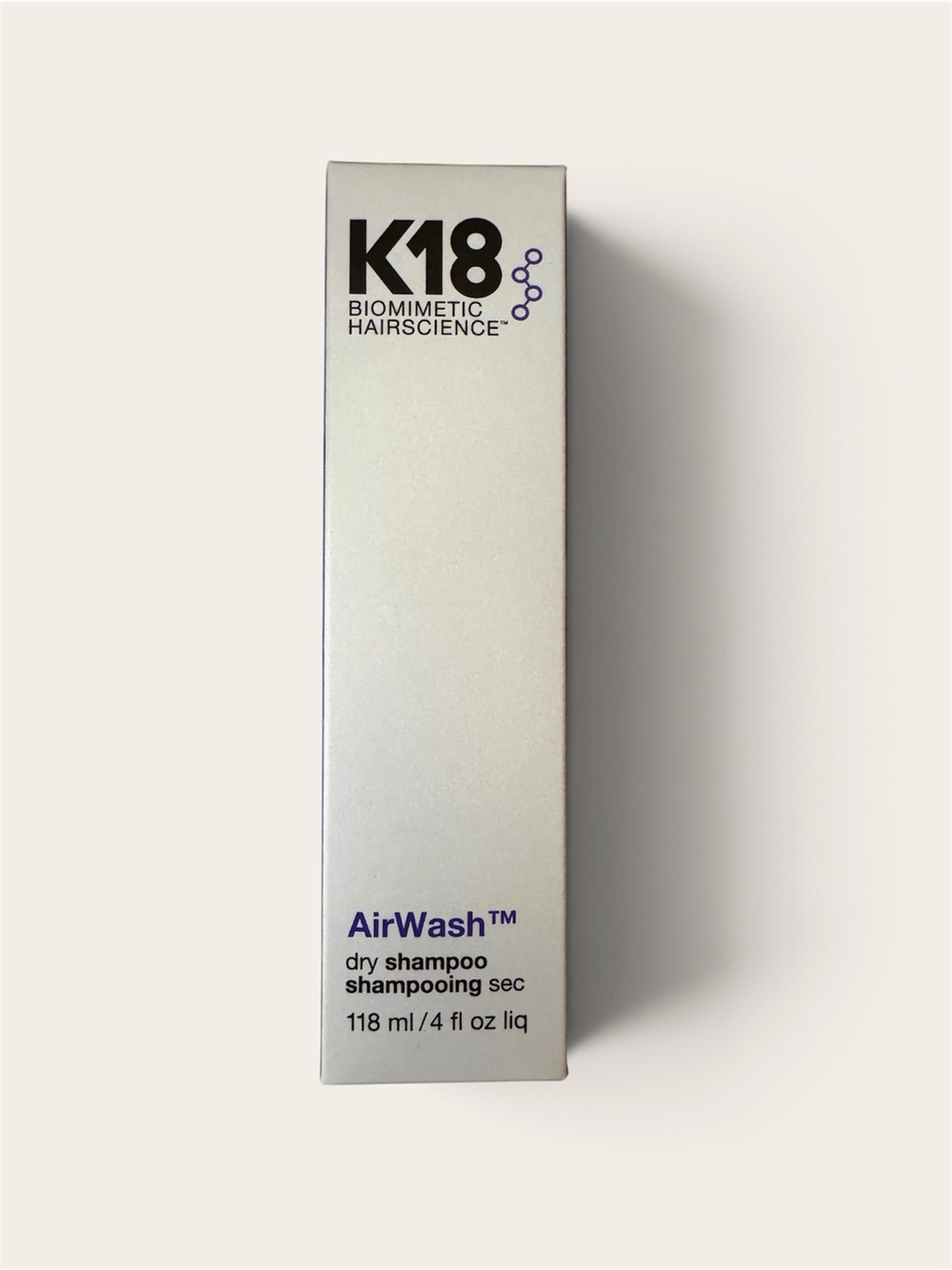 AirWash K18 Dry Shampoo 4 oz Full Size New in Box